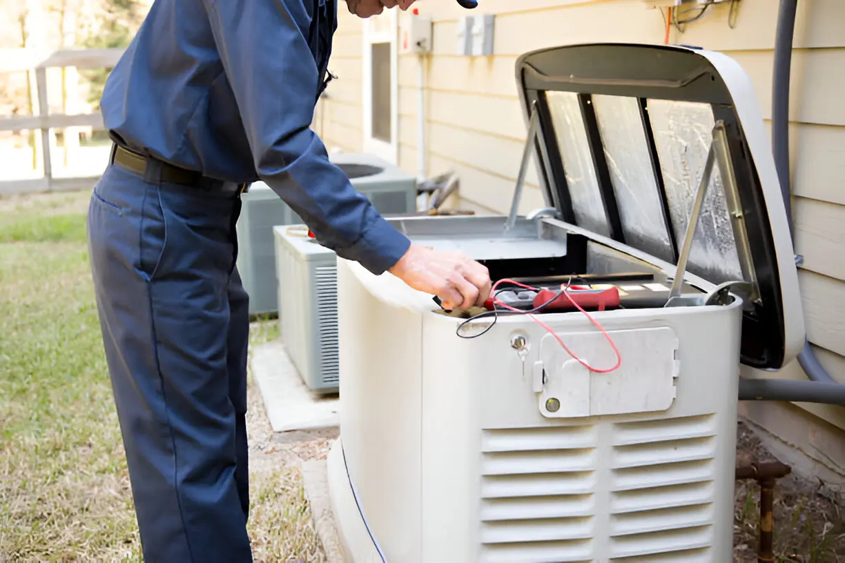 BAKER AIR team delivering HVAC services for a commercial building in Orlando